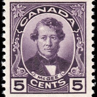 Canada Stamp #146 - Thomas D'Arcy McGee (1927) 5¢ (F-MH)