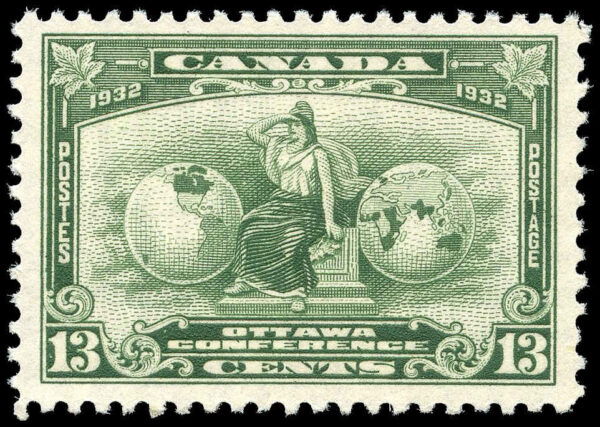 Canada Stamp #194 - Britannia (1932) 13¢ (VF-MNH)