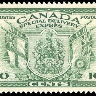 Canada Stamp - E - Special Delivery #E10 - War Issue (1942) 10¢ (GRADE VF-MH)