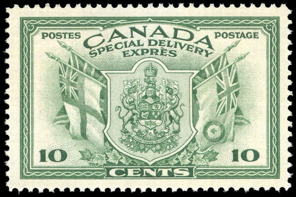 Canada Stamp - E - Special Delivery #E10 - War Issue (1942) 10¢ MNH