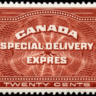 Canada Stamp - E - Special Delivery #E4 - Confederation Issue (1930) 20¢ -FVF