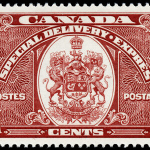 Canada Stamp - E - Special Delivery #E8 - Confederation Issue (1938) 20¢ (GRADE VF-MH)