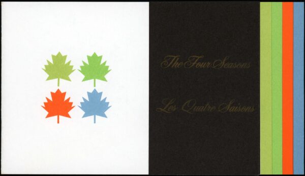 Canada Post - Thematic Collection #5 - The Four Seasons (1971)