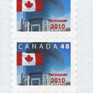 Canada Stamp Booklet - #BK251Aiii Vancouver 2010 imprint (2003) 30 x 48¢ - Image 2