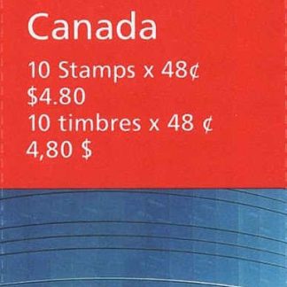 Canada Stamp Booklet - #BK251Aii Vancouver 2010 imprint (2003) 30 x 48¢