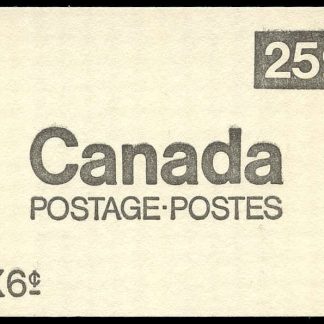 Canada Stamp Booklet - #BK62 (1970) 4 x 6¢ DEX