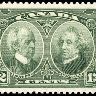 Canada Stamp #147 - Laurier & Macdonald (1927) 12¢ VF-MH