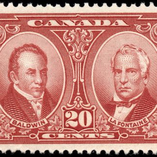 Canada Stamp #148 - Baldwin & Lafontaine (1927) 20¢
