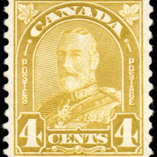 Canada Stamp #168 - King George V (1930) 4¢ (GRADE VF-MH)