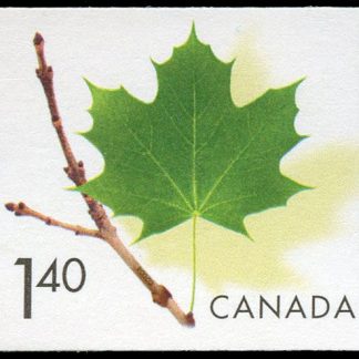 Canada Stamp #2010 - Maple Leaf (green leaf) (2003) $1.40