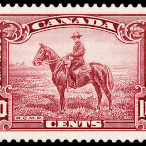 Canada Stamp #223 - R. C. M. P. (1935) 10¢
