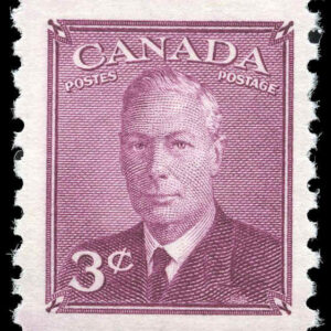 Canada Stamp #299 - King George VI (1950) 3¢