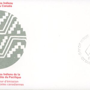 Canada OFDC#572 - Chief and Blanket (1974) 8¢