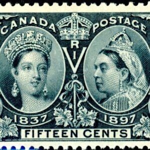 Canada Stamp #58 - Queen Victoria Jubilee (1897) 15¢ (VF-MNH)