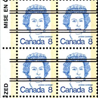 Canada Stamp #593xx - Queen Elizabeth II (1973) 8¢ Precancelled, no fluorescence