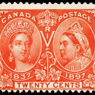 Canada Stamp #59 - Queen Victoria Jubilee (1897) 20¢ FINE