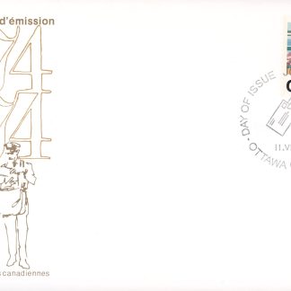 Canada OFDC#636- Letter Carrier Service - Mail Handler -  (1974) 1 x 8¢