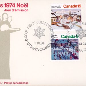 Canada OFDC #650 - 653 (1974) 6¢, 8¢, 10¢, 15¢
