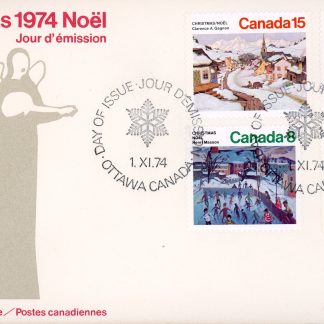 Canada OFDC #650 - 653 (1974) 6¢, 8¢, 10¢, 15¢