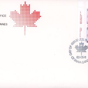 Canada OFDC PB#923 - Maple Leaf (1982) 30¢