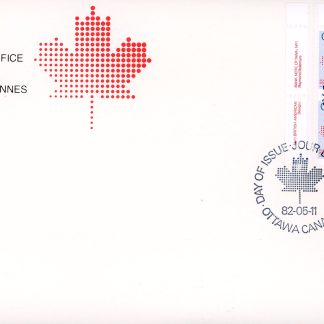 Canada OFDC PB#923 - Maple Leaf (1982) 30¢