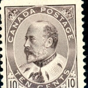 Canada Stamp #93 - Edward VII (1903) 10¢ F-MH
