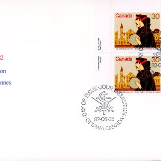 Canada OFDC PB#954 - Salvation Army Volunteers (1982) 30¢
