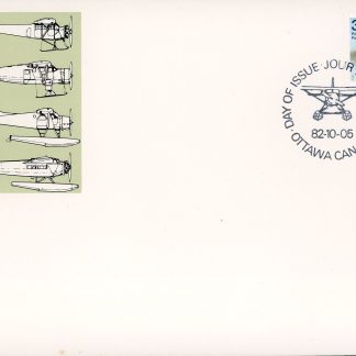 Canada Stamp FDC#970 - De Havilland Canada Beaver (1982) 30¢