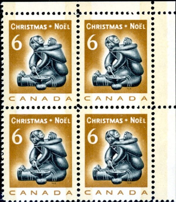 Canada Stamp CB#489p - Mother and Infant (1968) 6¢ W2B