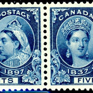 Canada Stamp #54 - Queen Victoria Jubilee (1897) 5¢ - (VF-MNH)