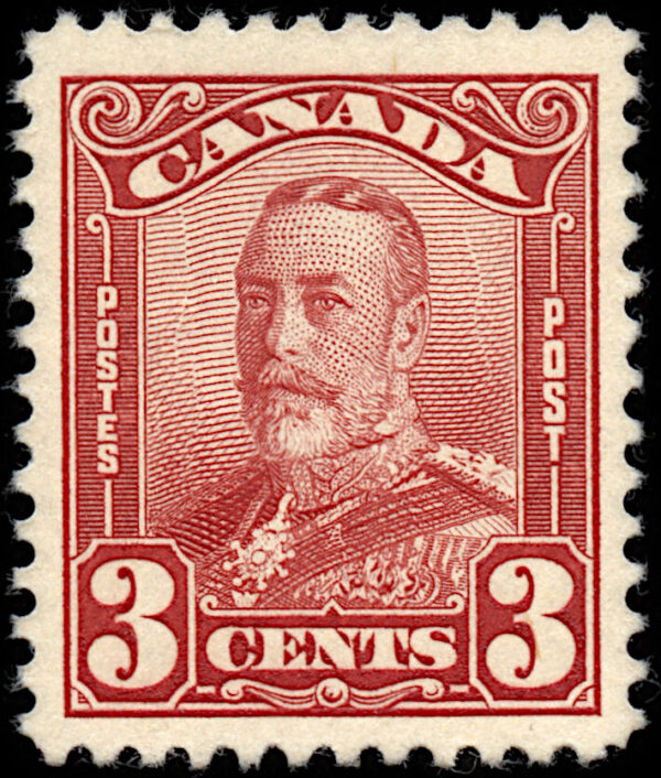 Canada Stamp #151 - King George V (1928) 3¢ GRADE--F-MNH