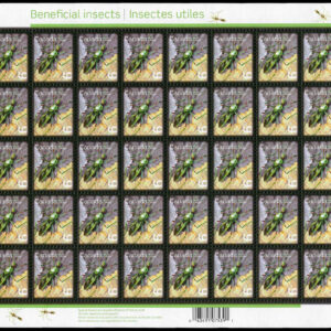 Canada Stamp SHEET#2407 - Assassin Bug (2010) 6¢