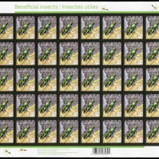 Canada Stamp SHEET#2407 - Assassin Bug (2010) 6¢