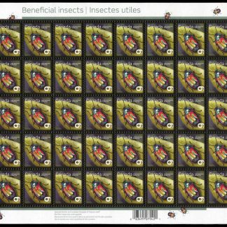 Canada Stamp SHEET#2410 - Dogbane Beetle (2010) 9¢