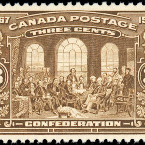 Canada Stamp #135 - Fathers of Confederation (1917) 3¢ - VF -MNH
