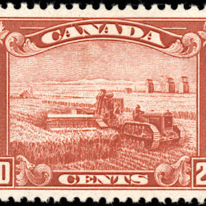 Canada Stamp #175 - Harvesting Wheat (1930) 20¢ (GRADE F-MLH)