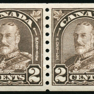 Canada Stamp #182-PA (F-MNH) - King George V (1931) 2 x 2¢
