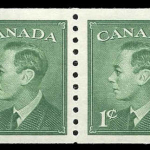 Canada Stamp #295strip - King George VI (1949) 4 x 1¢ Strip of 4