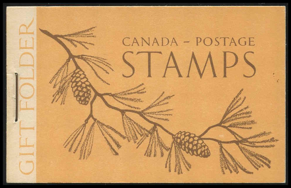 Canada Stamp Booklet - #BK39a (1947) Pane C9a is normal.