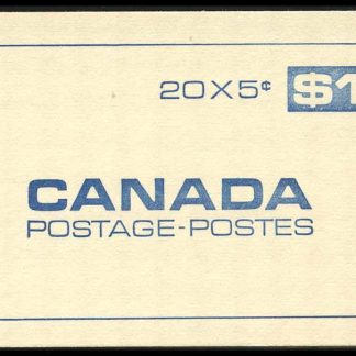 Canada Stamp Booklet - #BK58 (1968) 20 x 5¢