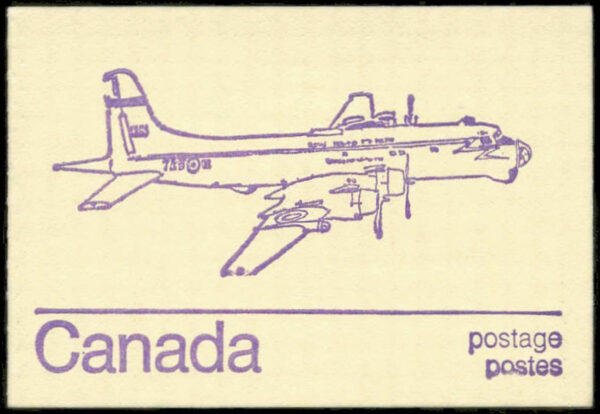 Canada Stamp Booklet - #BK76C Caricature Definitives (1976) 50¢ Booklet of 10 stamps (#586c)