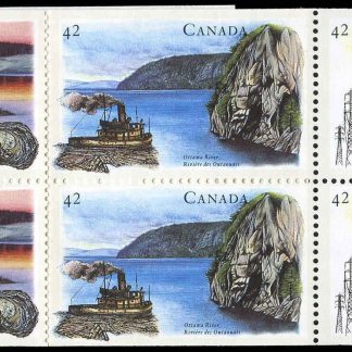 Canada Stamp #1412B - Heritage Rivers-2 (1992)