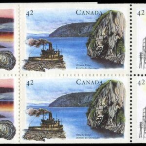 Canada Stamp #1412B - Heritage Rivers-2 (1992)