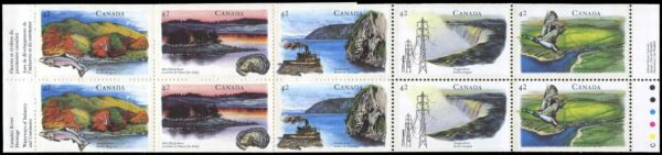 Canada Stamp #1412B - Heritage Rivers-2 (1992)