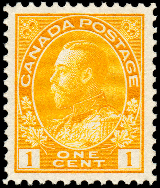 Canada Stamp #105 - King George V (1922) 1¢