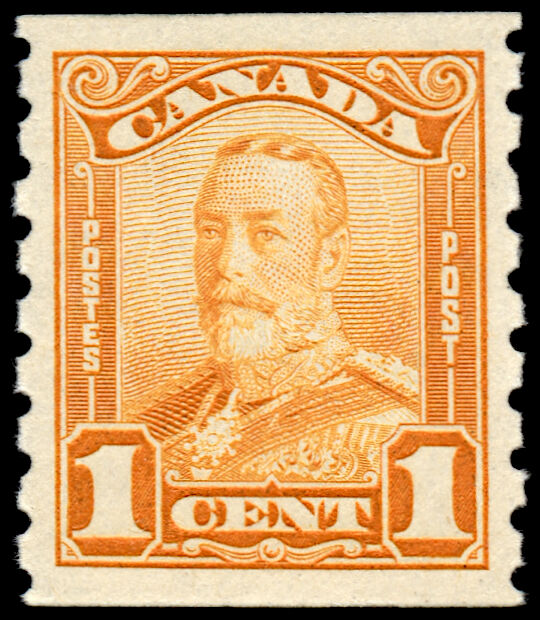 Canada Stamp #160 - King George V (1929) 1¢