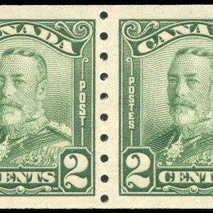Canada Stamp #161- King George V (1929) 2 x 2¢  pair