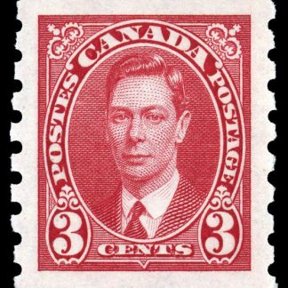 Canada Stamp #240 - King George VI (1937) 3¢
