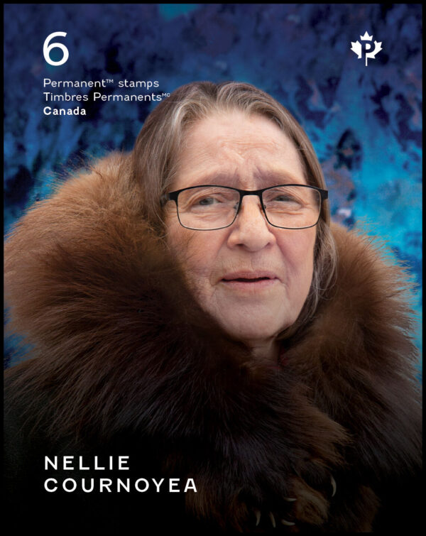 Canada Stamp #3385a - Nellie Cournoyea (2023) 6 x P (92¢) Booklet pane of 6 stamps - Image 2