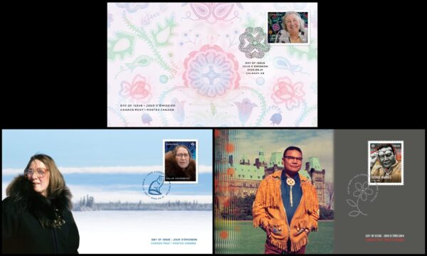 Canada Stamp #3384-6-FDC - Indigenous Leaders (2023) 3 x P (92¢) Set of 3 official first day covers